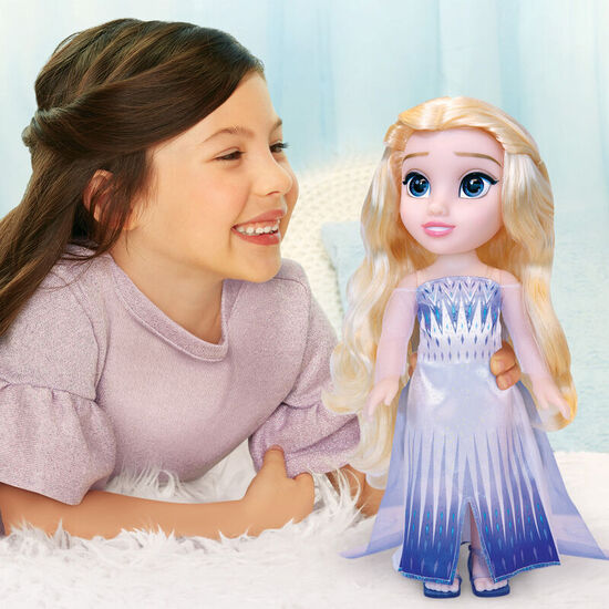 MUÑECA ELSA REINA DE LAS NIEVES FROZEN 2 DISNEY 38CM image 0