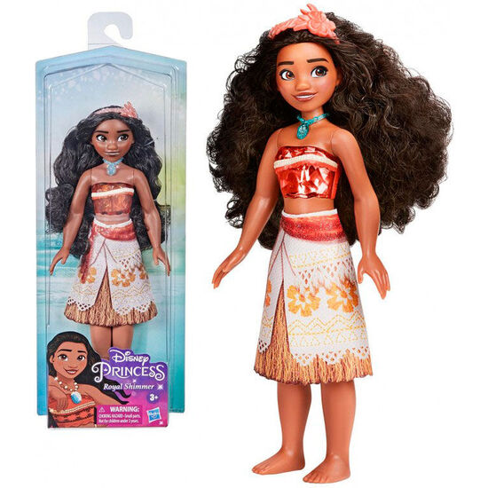 MUÑECA BRILLO REAL MOANA VAIANA DISNEY image 1