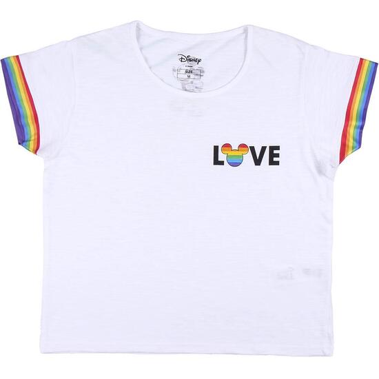 CAMISETA CORTA SINGLE JERSEY PUNTO DISNEY PRIDE image 0