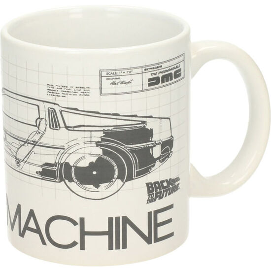 TAZA TIME MACHINE REGRESO AL FUTURO image 0