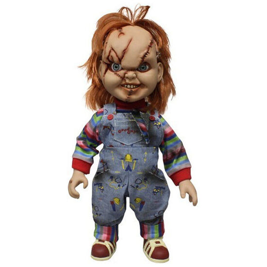 FIGURA CHUCKY EL MUÑECO DIABOLICO PARLANTE 38CM image 1