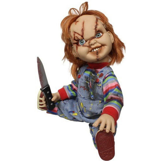 FIGURA CHUCKY EL MUÑECO DIABOLICO PARLANTE 38CM image 2