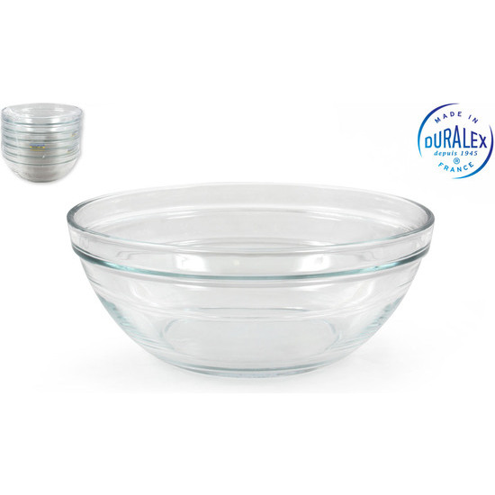 STACKABLE SALADBOWL 518CLYS CLEAR ROUND image 0