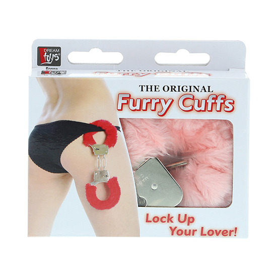 DREAM TOYS HANDCUFFS WITH PLUSH PINK image 1