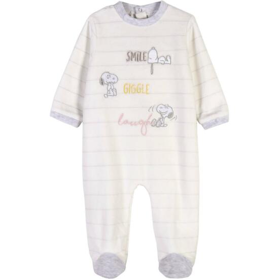 PELELE VELOUR COTTON SNOOPY GRAY image 0