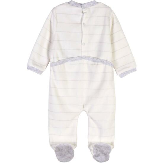 PELELE VELOUR COTTON SNOOPY GRAY image 1