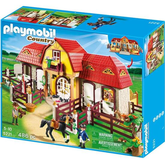 GRANJA PONIS C/ESTABLO PLAYMOBIL image 0