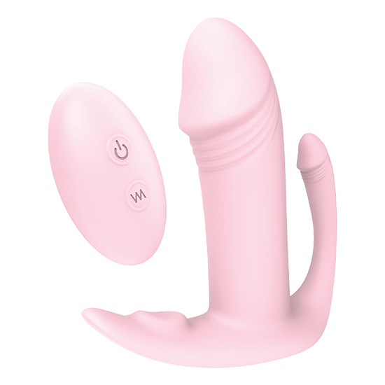 VIBES OF LOVE REMOTE TRI-PLEASURER PINK image 0