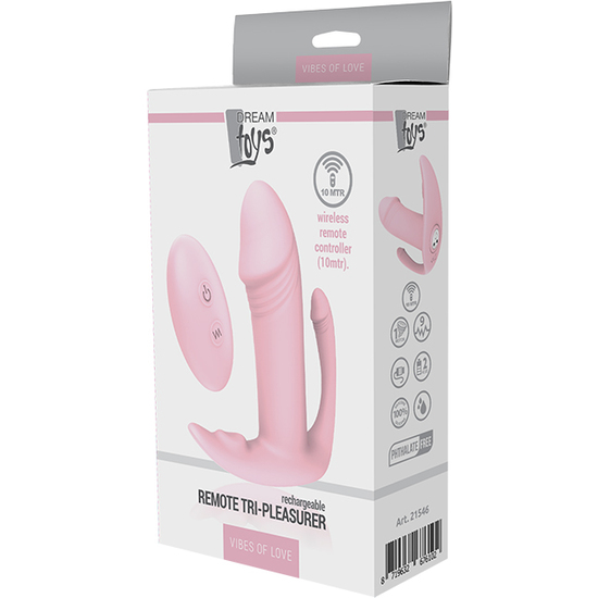 VIBES OF LOVE REMOTE TRI-PLEASURER PINK image 4