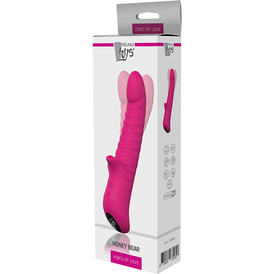 VIBES OF LOVE HONEY BEAR MAGENTA image 2