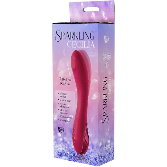 SPARKLING SLIDING BEAD VIBRATOR CECILIA image 4