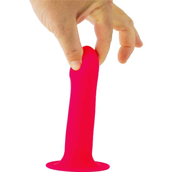 SOLID LOVE PREMIUM DILDO 7INCH PINK image 2