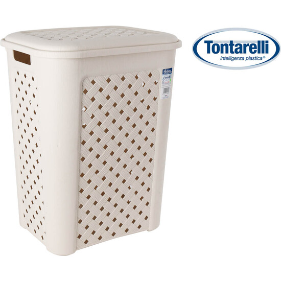 LAUNDRY HAMPER W/LID 43.5X33.5X55  image 0