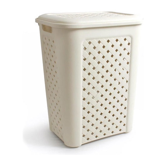 LAUNDRY HAMPER W/LID 43.5X33.5X55  image 1