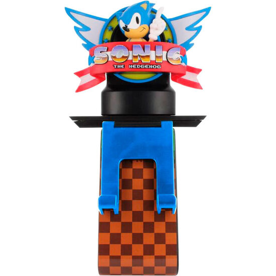 CABLE GUY IKON SOPORTE SUJECION CLASSIC SONIC - SONIC THE HEDGEHOG 20CM image 0