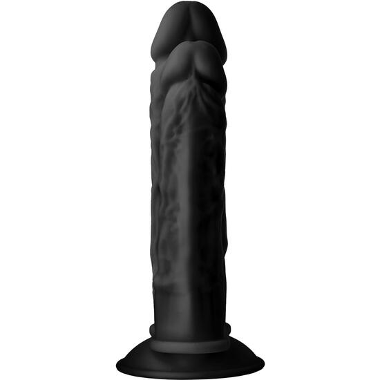 REAL LOVE DUAL DENSITY DOUBLE PENETRATOR BLACK image 3