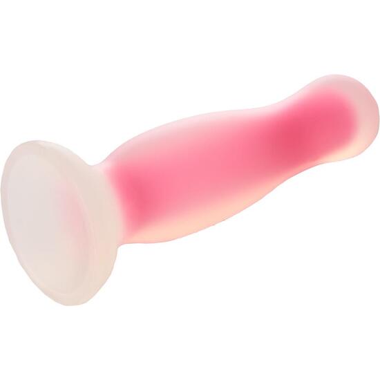 RADIANT SOFT SILICONE GLOW IN THE DARK PLUG LARGE PINK image 3