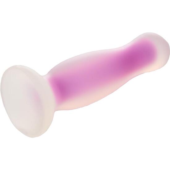 RADIANT SOFT SILICONE GLOW IN THE DARK PLUG MEDIUM PURPLE image 2