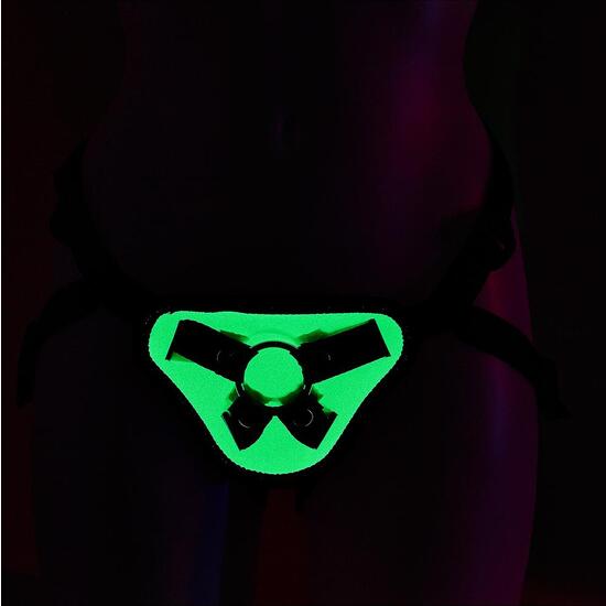 RADIANT STRAP-ON GLOW IN THE DARK GREEN image 1