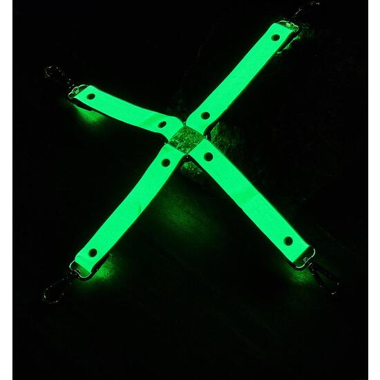 RADIANT HOG TIE GLOW IN THE DARK GREEN image 1