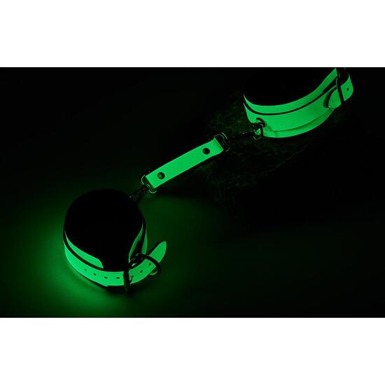 RADIANT ANKLE CUFF GLOW IN THE DARK GREEN image 1
