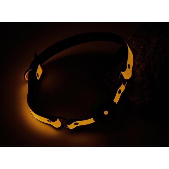 RADIANT BALL GAG GLOW IN THE DARK ORANGE image 1