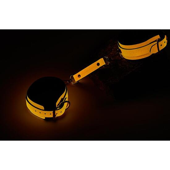 RADIANT ANKLE CUFF GLOW IN THE DARK ORANGE image 1