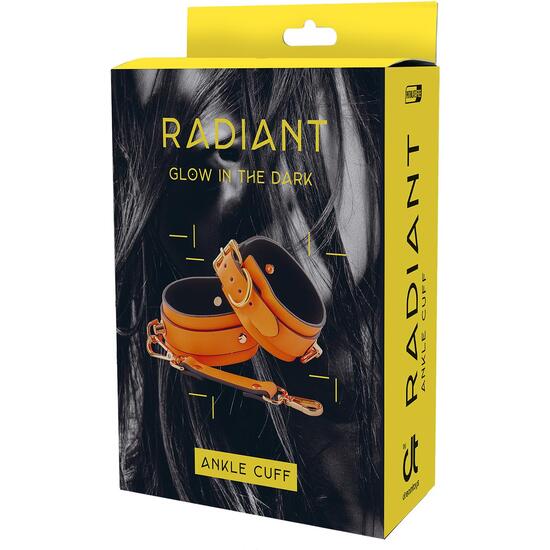 RADIANT ANKLE CUFF GLOW IN THE DARK ORANGE image 4