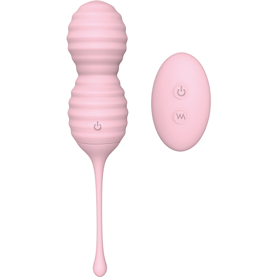 PLEASURE BALLS AND EGGS BEEHIVE PINK image 0