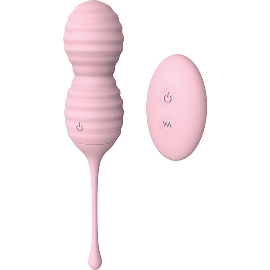 PLEASURE BALLS AND EGGS BEEHIVE PINK image 1