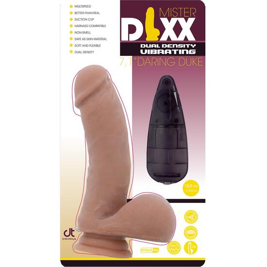 MR.DIXX DARING DUKE 7,1 DUAL DENSITY VIBRATING DILDO image 4