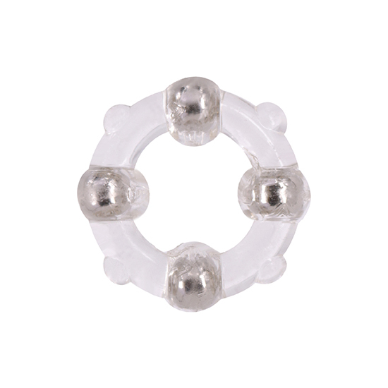 MENZSTUFF STUD RING CLEAR image 0