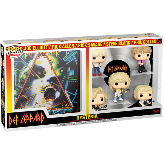 FIGURA POP ALBUM DELUXE DEF LEPPARD HYSTERIA image 1