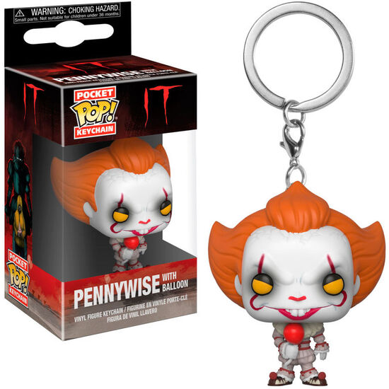 LLAVERO POCKET POP IT PENNYWISE WITH BALLOON SERIES 2 image 0