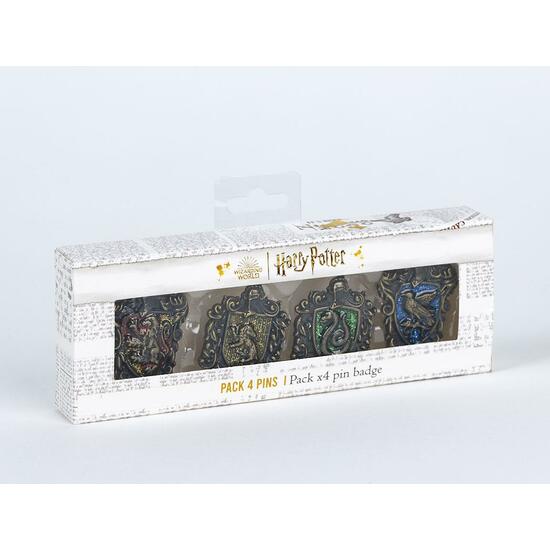 PIN PACK x4 HARRY POTTER GOLD image 3