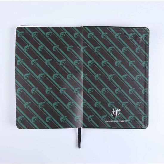CUADERNO PREMIUM HARRY POTTER SLYTHERIN GREEN image 3