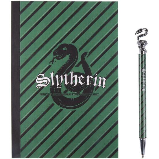 SET DE PAPELERÍA HARRY POTTER SLYTHERIN GREEN image 1