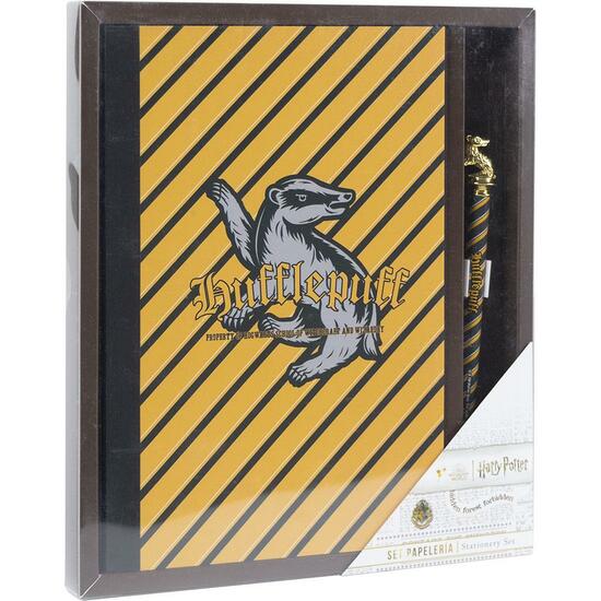 SET DE PAPELERÍA HARRY POTTER HUFFLEPUFF YELLOW image 0