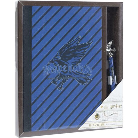 SET DE PAPELERÍA HARRY POTTER RAVENCLAW BLUE image 0