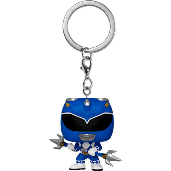 LLAVERO POCKET POP POWER RANGERS 30TH ANNIVERSARY BLUE RANGER image 0