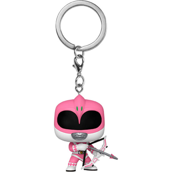 LLAVERO POCKET POP POWER RANGERS 30TH ANNIVERSARY PINK RANGER image 1