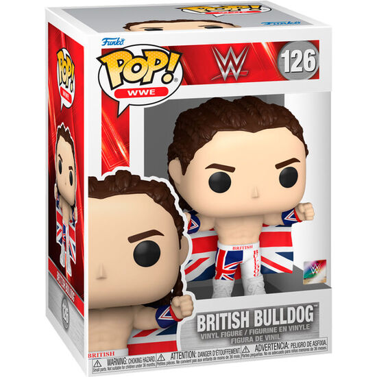 FIGURA POP WWE BRITISH BULLDOG image 0
