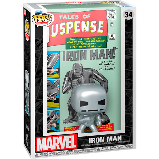 FIGURA POP COMIC COVER MARVEL TALES OF SUSPENSE IRON MAN image 0