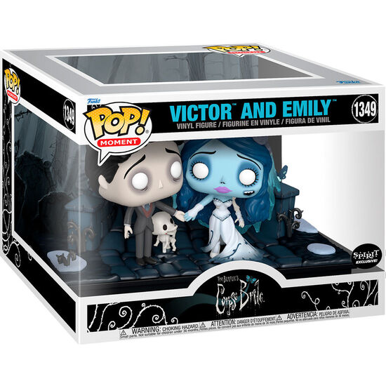 FIGURA POP MOMENT DISNEY LA NOVIA CADAVER VICTOR Y EMILY EXCLUSIVE image 0