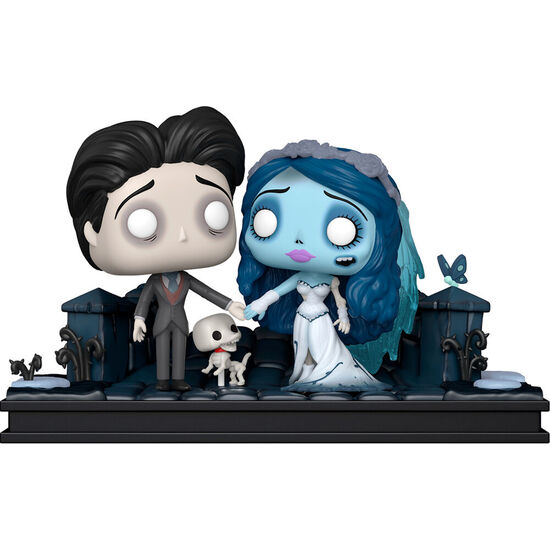 FIGURA POP MOMENT DISNEY LA NOVIA CADAVER VICTOR Y EMILY EXCLUSIVE image 1