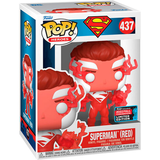 FIGURA POP DC COMICS SUPERMAN - SUPERMAN RED EXCLUSIVE image 0