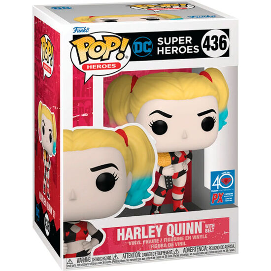 FIGURA POP DC COMICS SUPER HEROES HARLEY QUINN EXCLUSIVE image 0