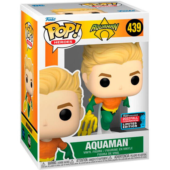 FIGURA POP DC COMICS AQUAMAN - AQUAMAN EXCLUSIVE image 0