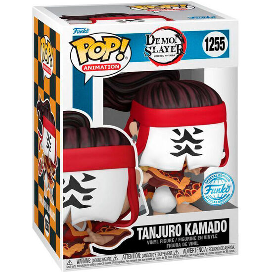 FIGURA POP DEMON SLAYER KIMETSU NO YAIBA TANJURO KAMADO EXCLUSIVE image 0