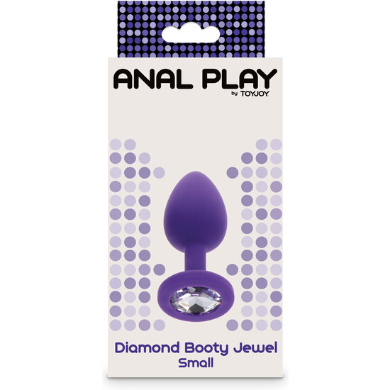 TOYJOY - DIAMOND BOOTY JEWEL SMALL - PURPLE image 1